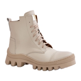 Boots Model Zazoo 2831 Light Beige - Step in style Boots Model Zazoo 2831 Light Beige - Step in style
