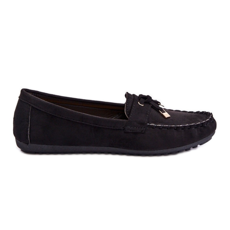 Moccasins Model Good Time ZA28P Black - Step in style