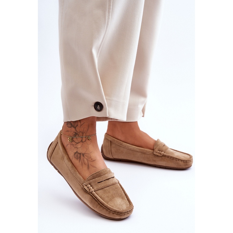 Moccasins Model Lenvie FT245 Brown - Step in style