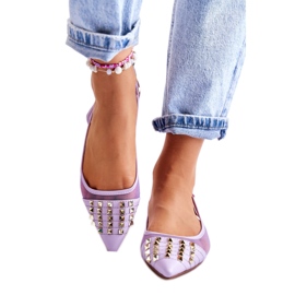 Ballet flats Model Kinley 9515 Violet - Step in style purple