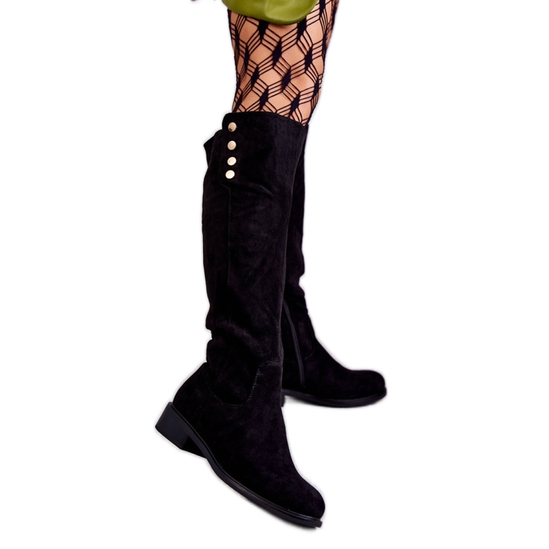 Boots Model Laura HY207-186 Black - Step in style