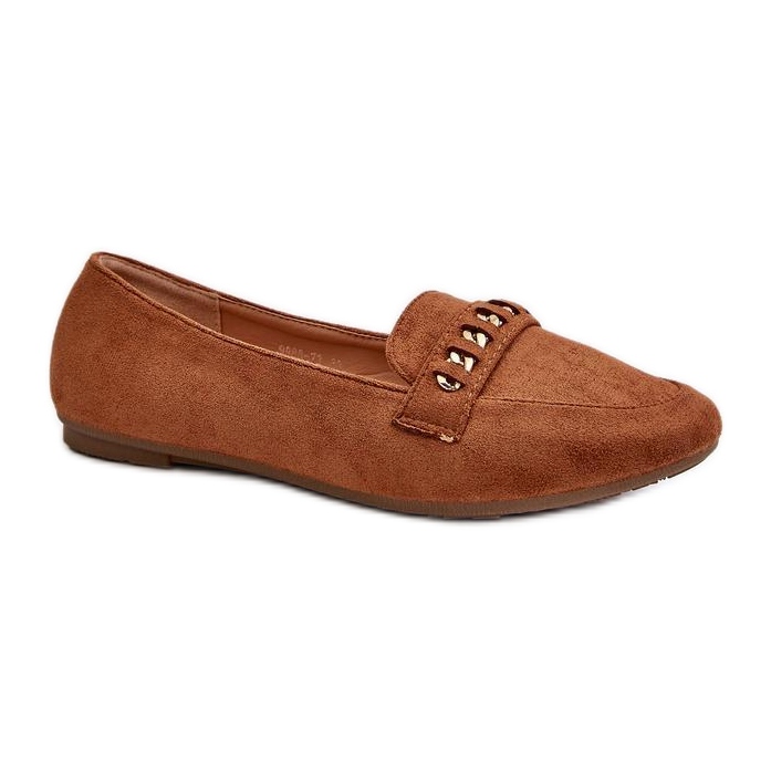 Moccasins Model Aredilla 9988-73 camel - Step in style brown