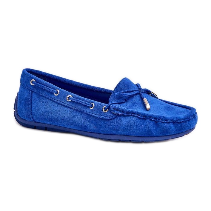 Moccasins Model Si Passione FT246 Blue - Step in style Moccasins Model Si Passione FT246 Blue - Step in style