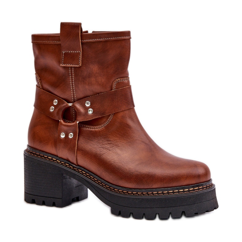 Boots Model Lewski 3435 Brown - Step in style
