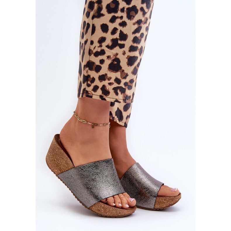 Sandal Flip-flops Model Zazoo 40291 Graphite - Step in style grey