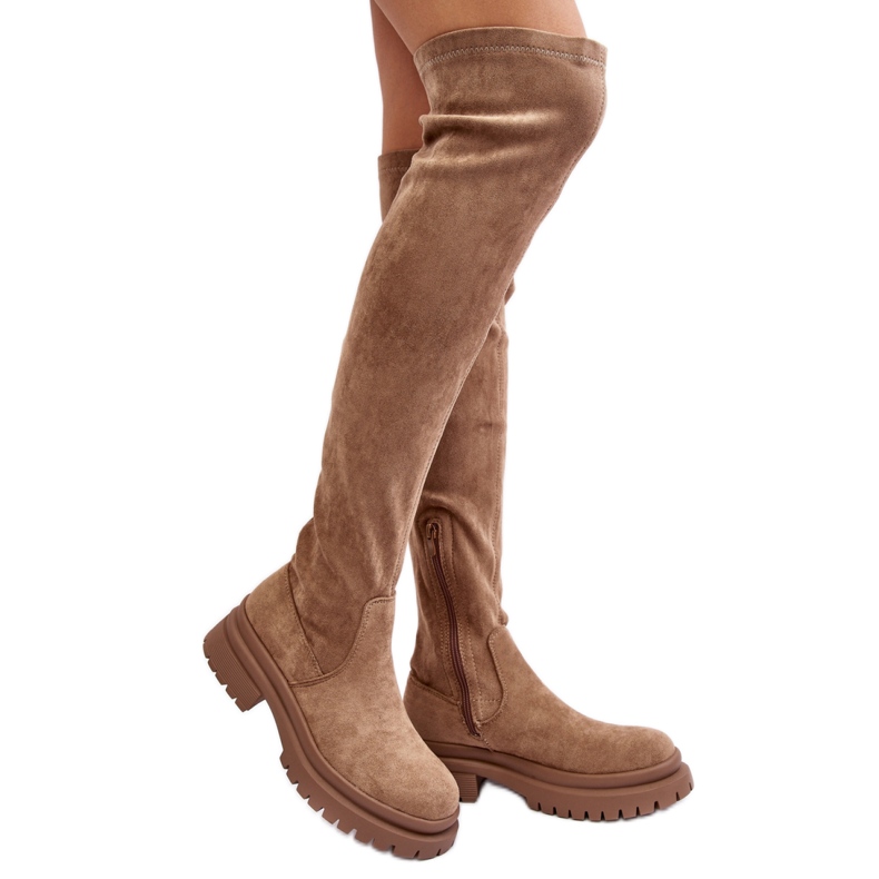 Boots Model Silune 23KZ35-6494 Beige - Step in style