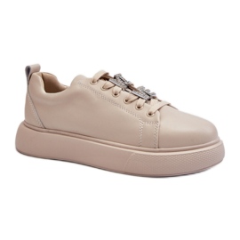 Sports Shoes Model 72300 Dysuria Beige - Step in style