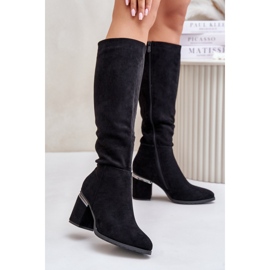 Boots Model Vinceza 16473 Black - Step in style Boots Model Vinceza 16473 Black - Step in style