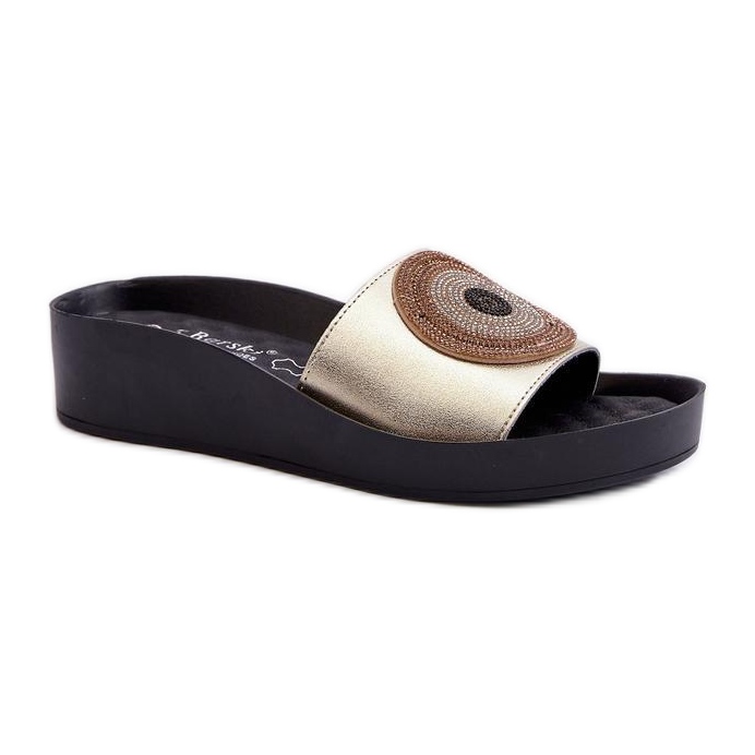 Sandal Flip-flops Model S.Barski KV27-019 Gold - Step in style yellow