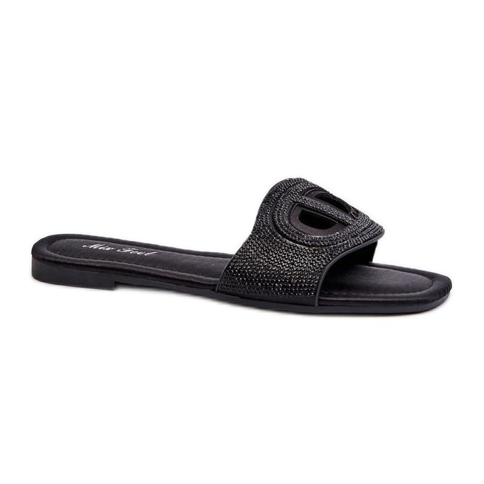 Sandal Flip-flops Model Dimrose LT06 Black - Step in style