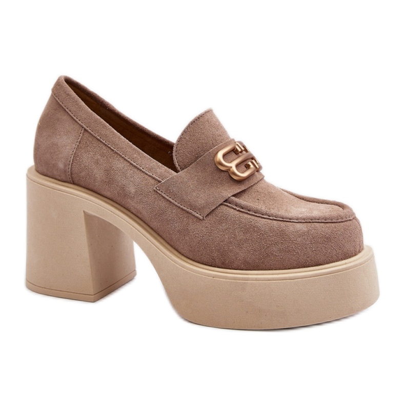 Shoes Model Zazoo 20170 Beige - Step in style