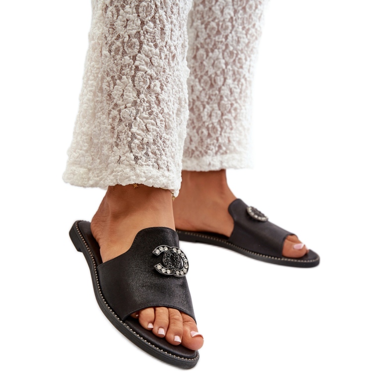 Sandal Flip-flops Model S.Barski KV27-050 Black - Step in style