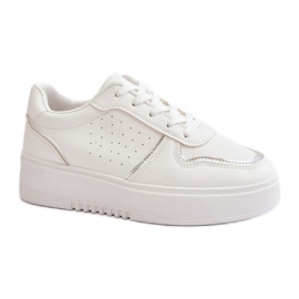 Sports Shoes Model Mistra MS3107 White/Silver - Step in style