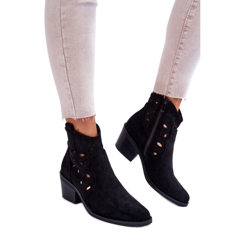 Boots Model S.Barski HY42-086 Black - Step in style