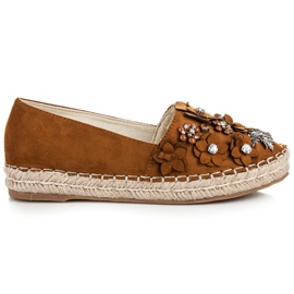 Marquiz Slip-on shoes with decorations brown Marquiz Slip-on shoes with decorations brown