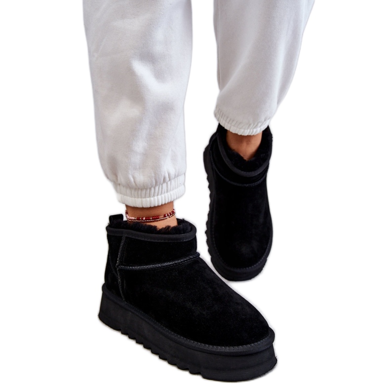 Snow boots Model Nucca W5828 Black - Step in style