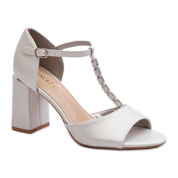 Sandals Model Aniya 20195 Silver - Step in style grey