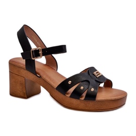 Sandals Model Assames 24SD98-6758 Black - Step in style