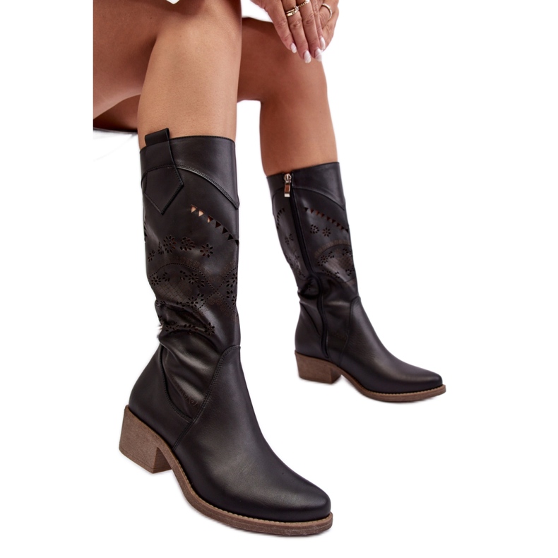 Boots Model Sierra 4043 Black - Step in style