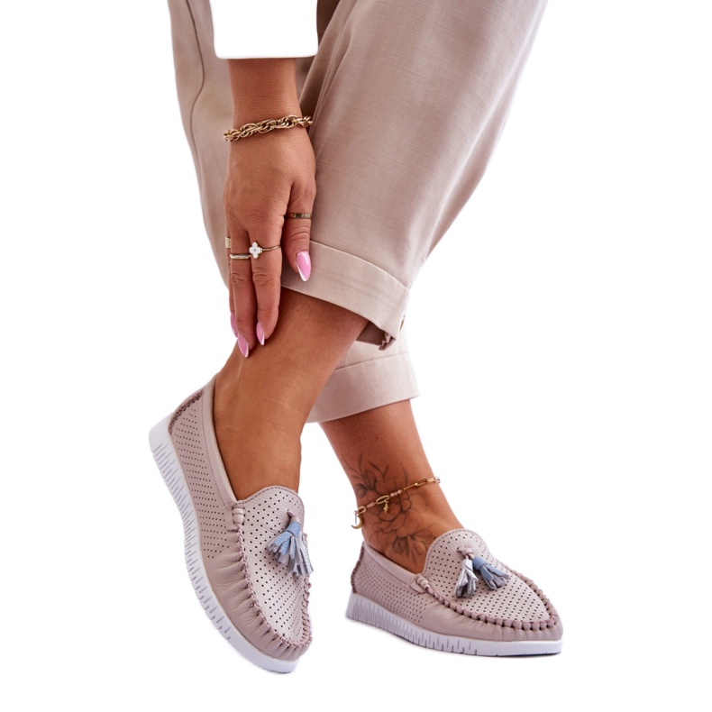 Moccasins Model Lanzarot 23PB08-5372 Light Pink - Step in style