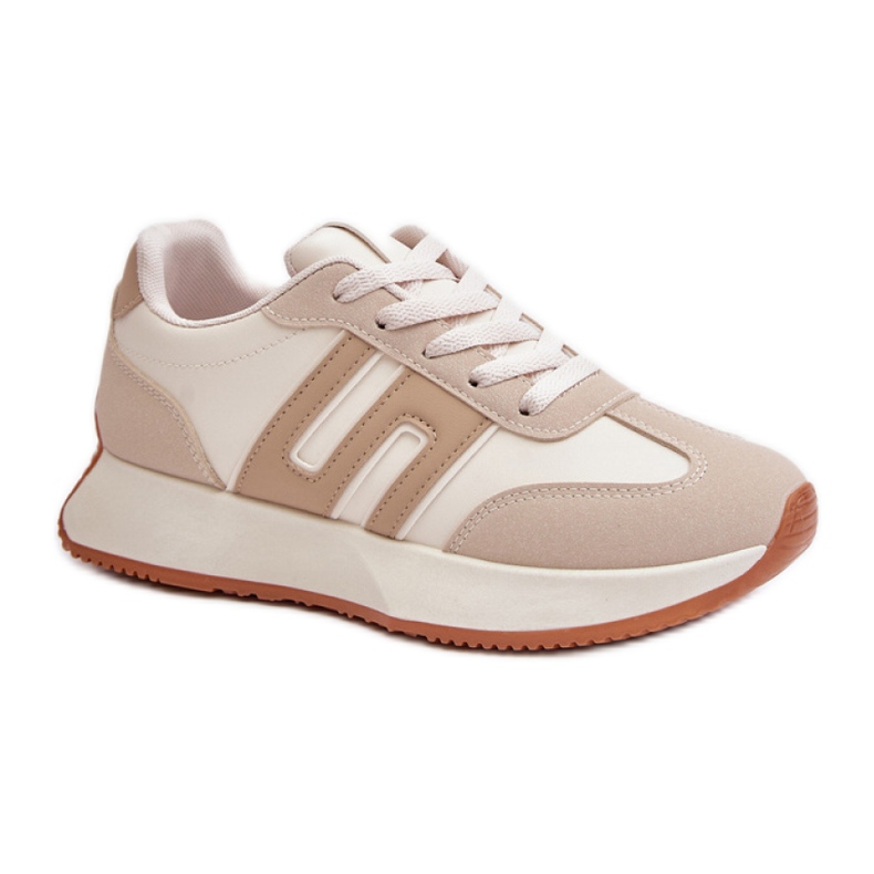 Sports Shoes Model Thari 1W-N1 Beige - Step in style