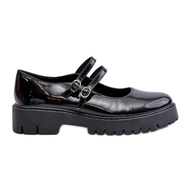 Shoes Model Rialuna 1816-1 Black lacquer - Step in style
