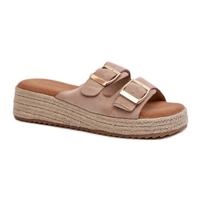 Sandal Flip-flops Model Zaloemi C-315 Beige - Step in style
