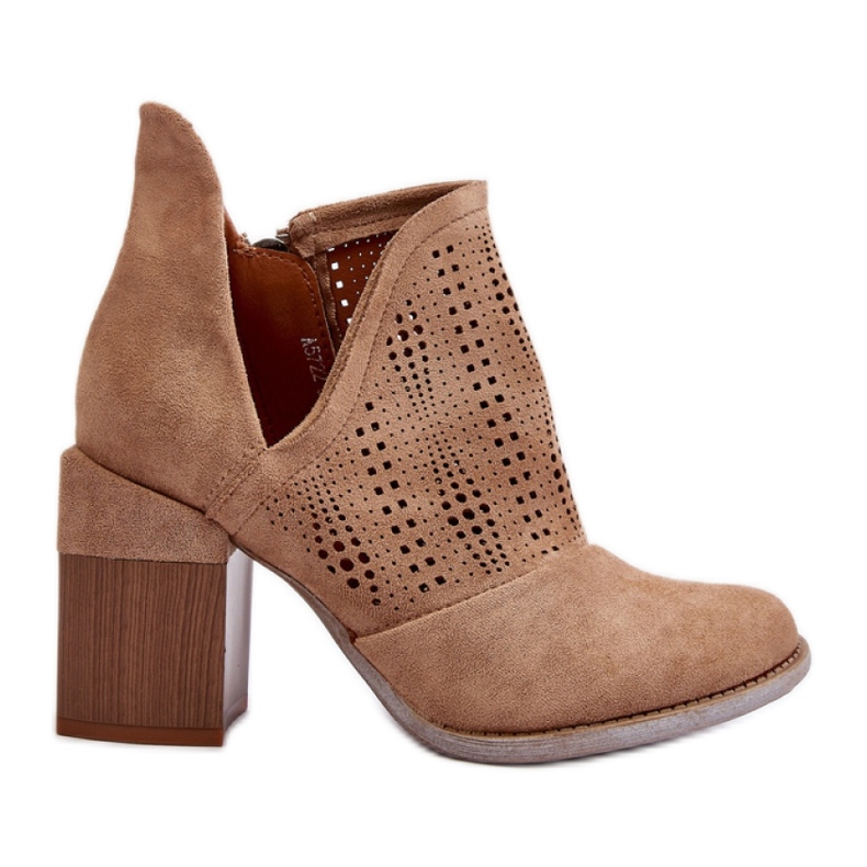 Boots Model Niartima A5722-63 Beige - Step in style