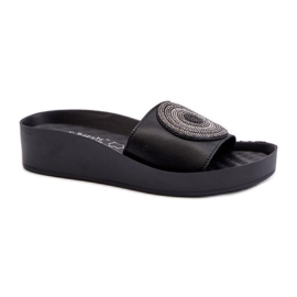 S. BARSKI S.Barski Black women's flip-flops