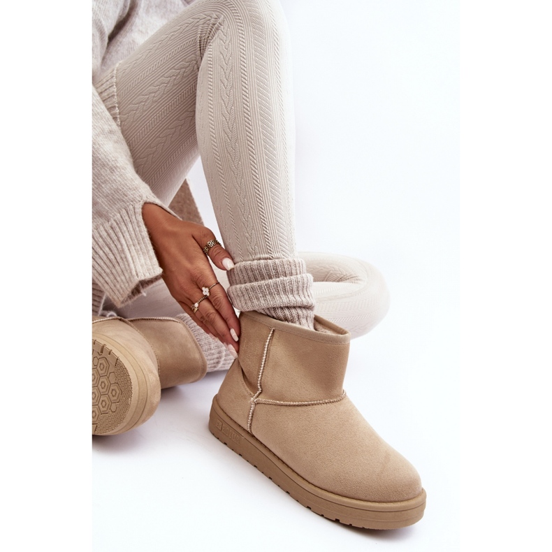 Snow boots Model Big Star MM274160 Beige - Step in style