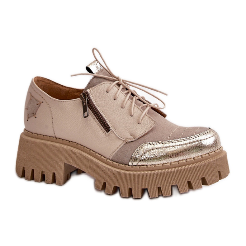 Elegant women's shoes Maciejka Beige