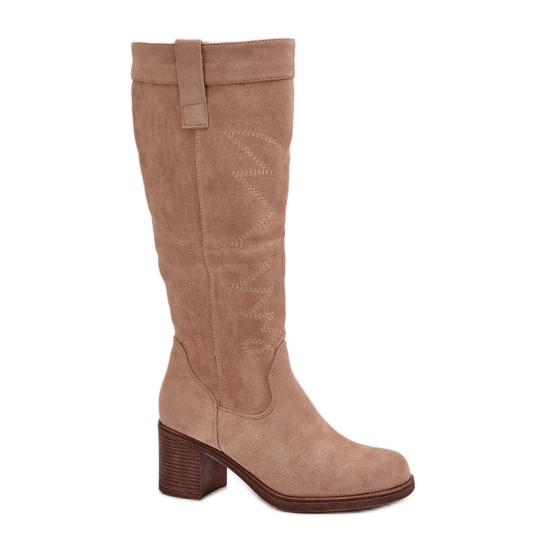 Boots Model Erisorae CHC321 Beige - Step in style