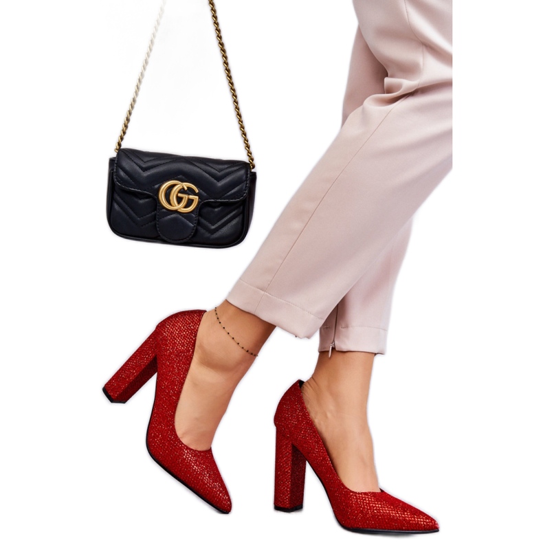 Pumps Model Elmira R1D3226-47 Red - Step in style