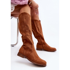 Model S.Barski HY66-150 Camel boots - Step in style brown Model S.Barski HY66-150 Camel boots - Step in style brown