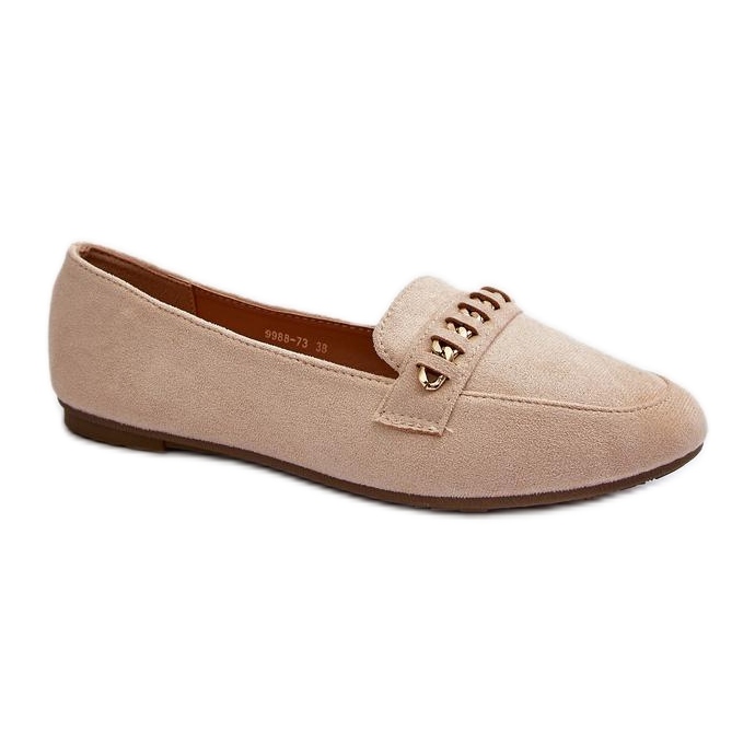 Moccasins Model Aredilla 9988-73 Beige - Step in style