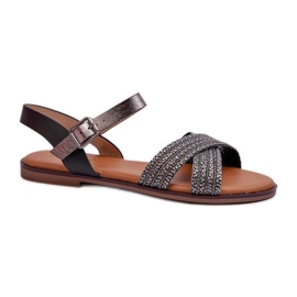 S.Barski MY923 Black sandals