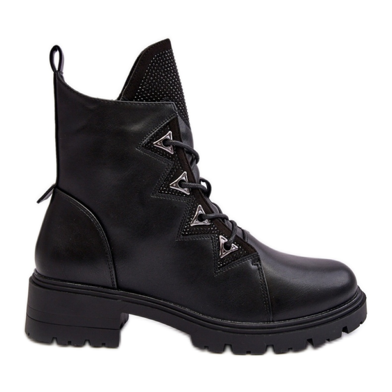 Model S.Barski HY93-52A Black boots