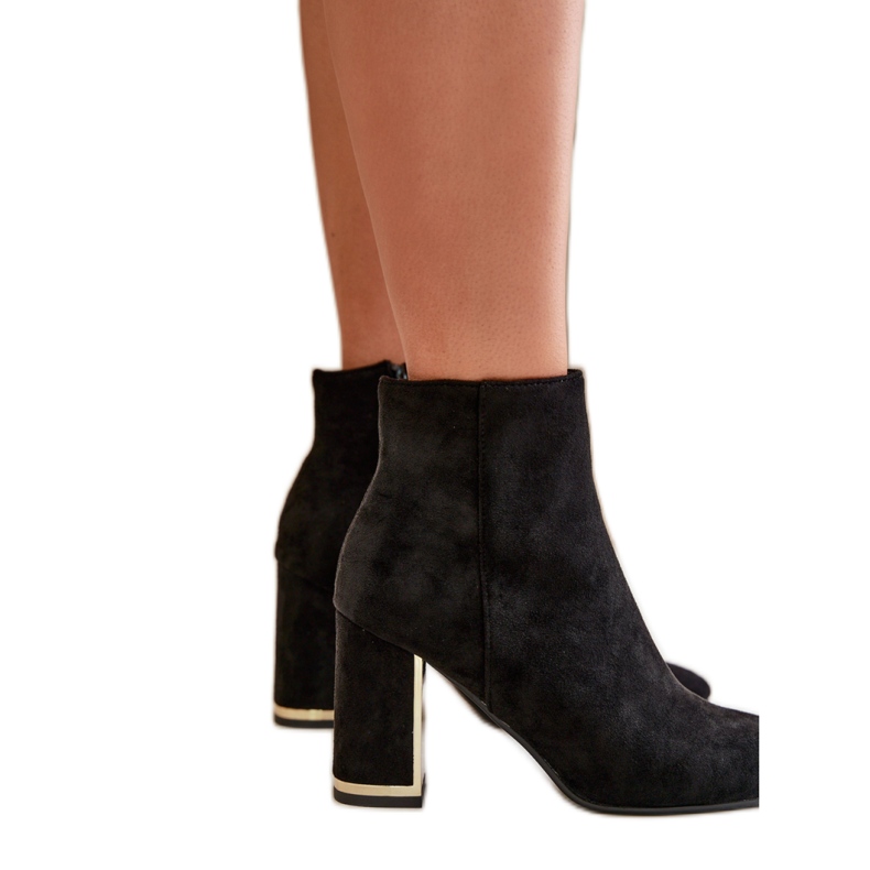 Boots Model Mevair NS331 Black Suede - Step in style