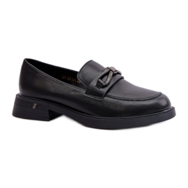 Moccasins with decoration Vinceza Black