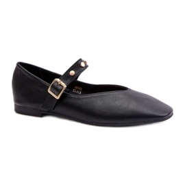 Women's ballet flats 6690 Black