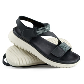 Women's sandals BM051-3019-1B black