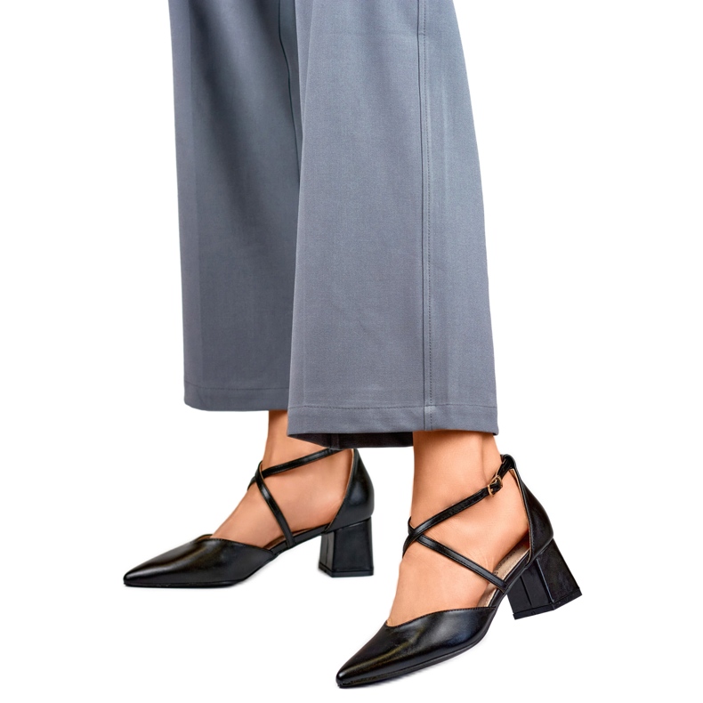 Women's pumps GD-FL1150B black