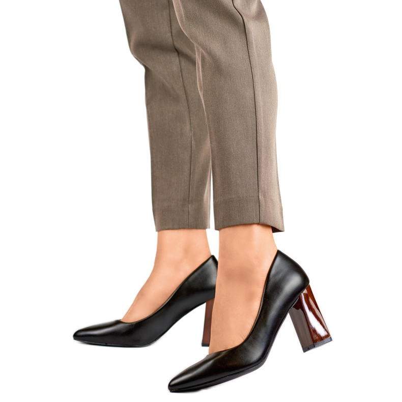 Women's pumps GD-FL486A-B black Women's pumps GD-FL486A-B black