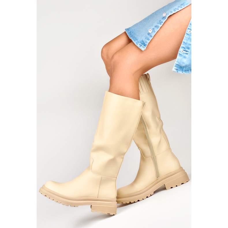 Boots Model ML2456BE Beige - PRIMO