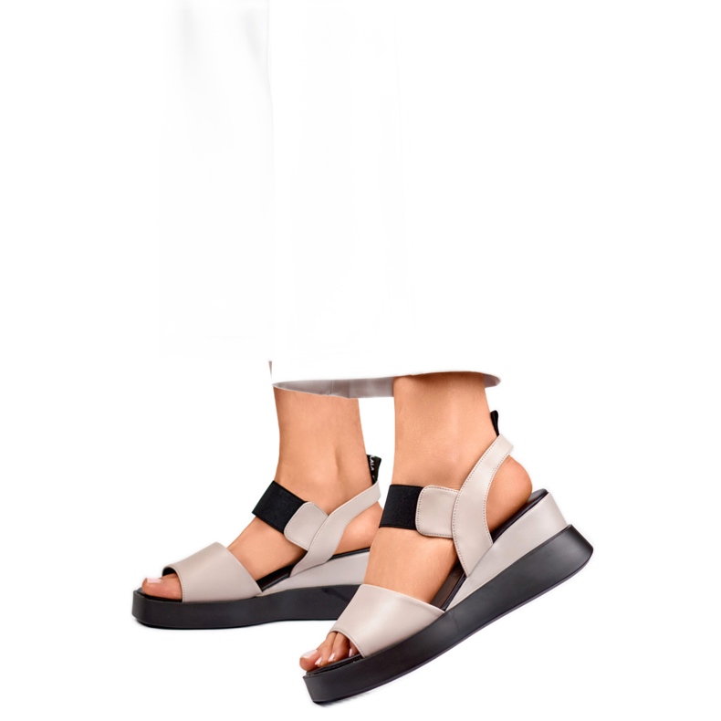 Women's Wedge Sandals GD-LH2002T, beige