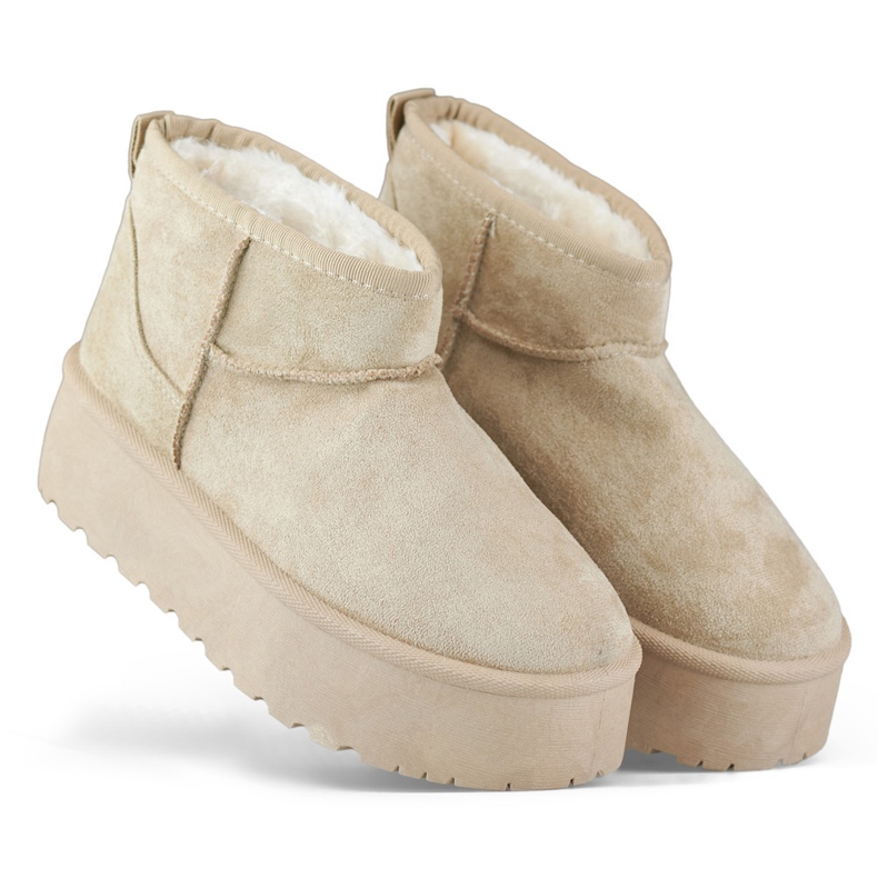 Women's snow boots TL242-KH, beige