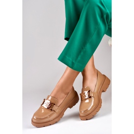 Shoes Model 8980-P-KH Camel - PRIMO brown