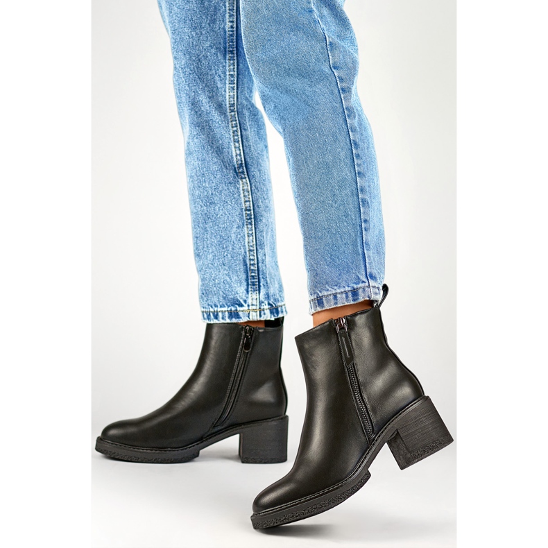 Boots Model MS2079B Black - PRIMO