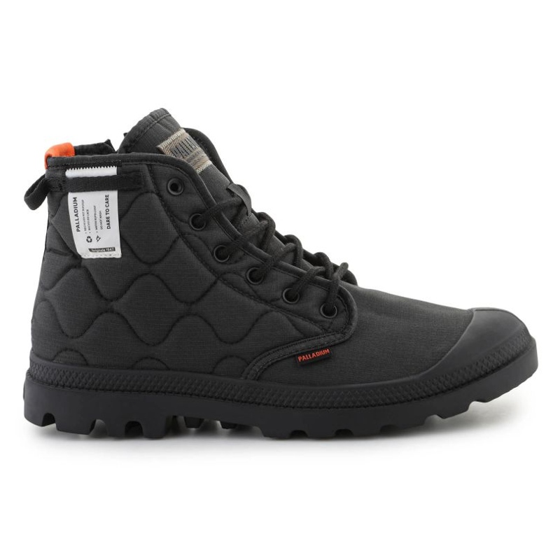 Palladium Pampa Re-Quilted 74386-008-M shoes black Palladium Pampa Re-Quilted 74386-008-M shoes black
