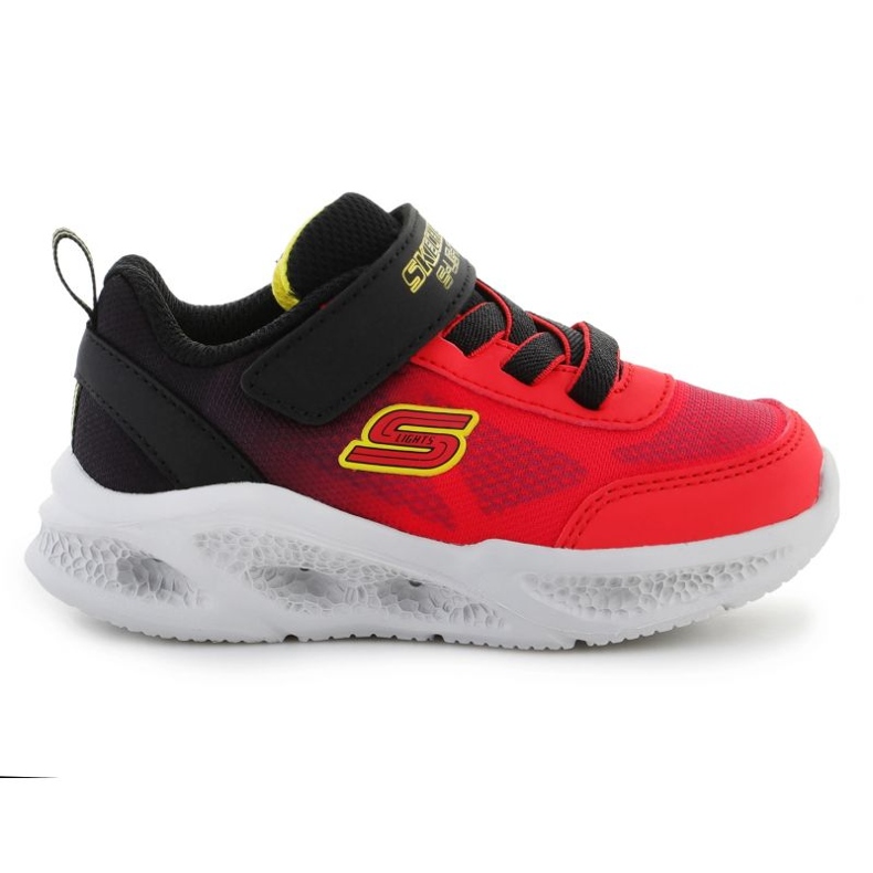 Skechers S-Lights Meteor-Lights-Krendox shoes 401495N-RDBK red